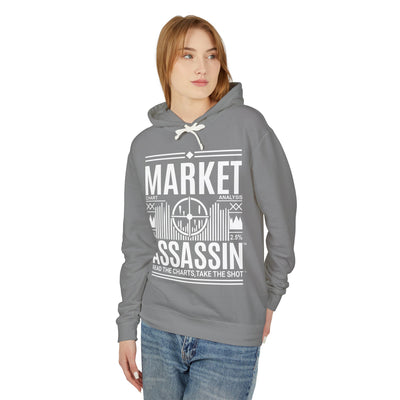 Market Assassin™ Unisex Lightweight Hoodie – Grey