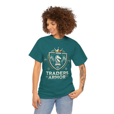 Traders Armor™ Unisex Heavy Cotton Tee –  Blue
