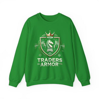 Traders Armor™ Unisex Heavy Blend Crewneck Sweatshirt - Irish Green
