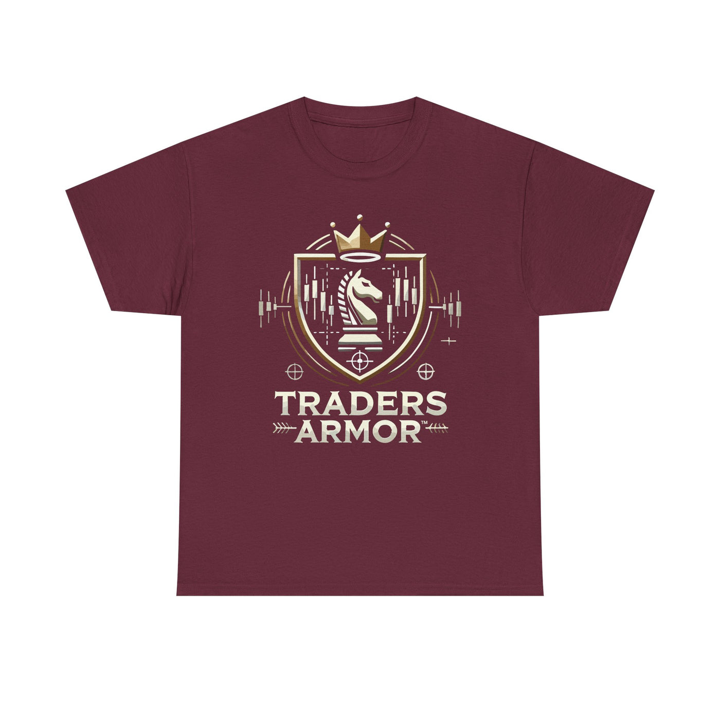 Traders Armor™ Unisex Heavy Cotton Tee – Maroon