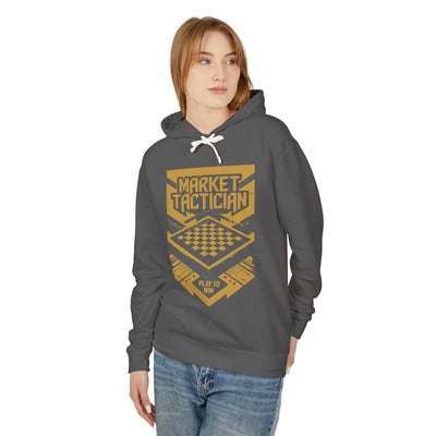 Market Tactician™ Lightweight Unisex Hoodie – Pepper