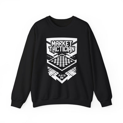Market Tactician™ Crewneck Unisex Sweatshirt – Black