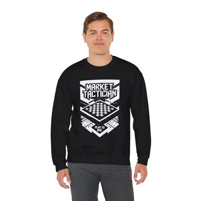 Market Tactician™ Crewneck Unisex Sweatshirt – Black