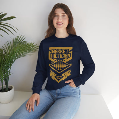Market Tactician™ Crewneck Unisex Sweatshirt – Navy
