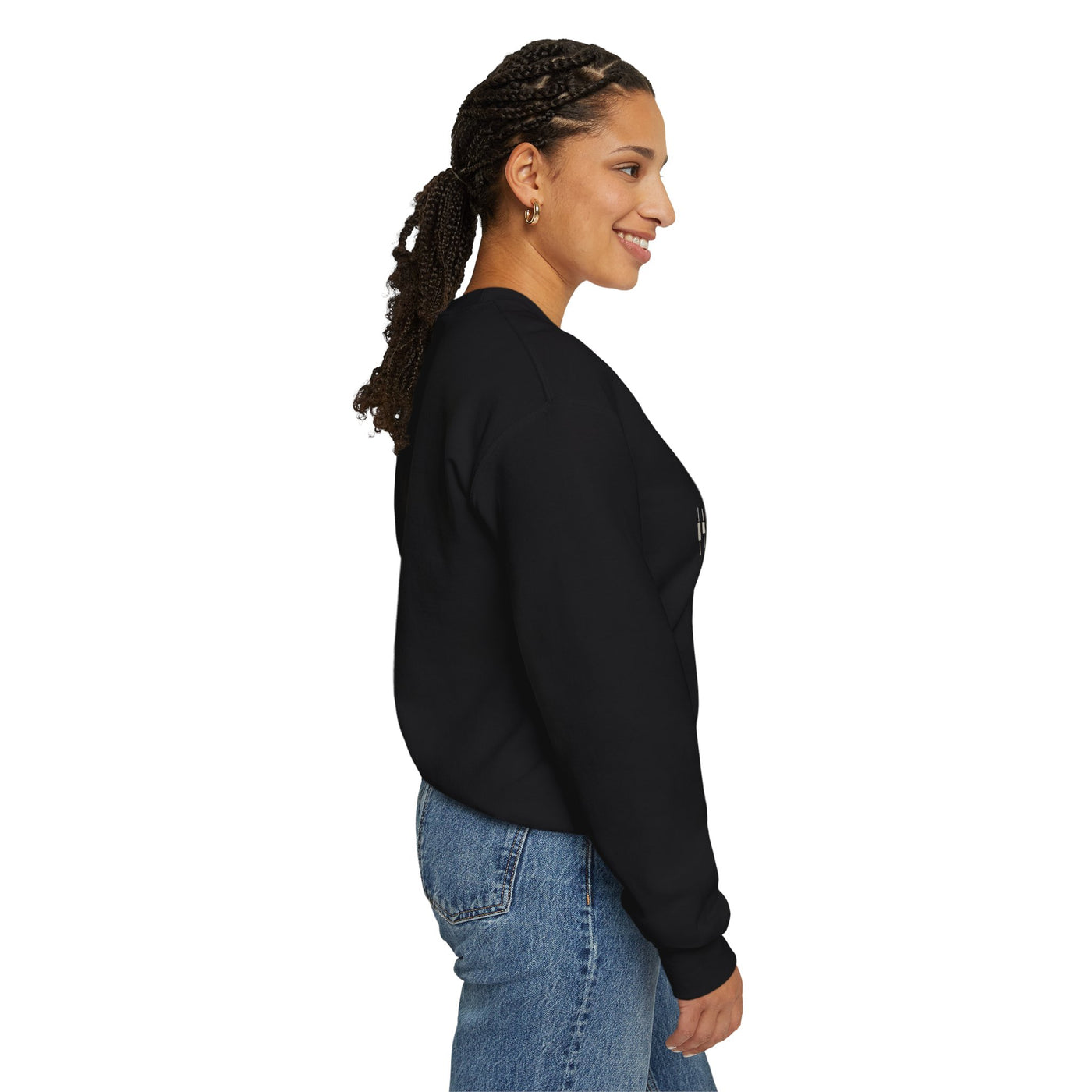 Traders Armor™ Unisex Heavy Blend Crewneck Sweatshirt - Black