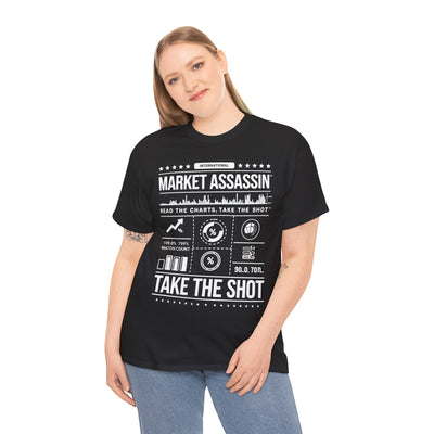 Market Assassin™ Unisex Heavy Cotton Tee – Black