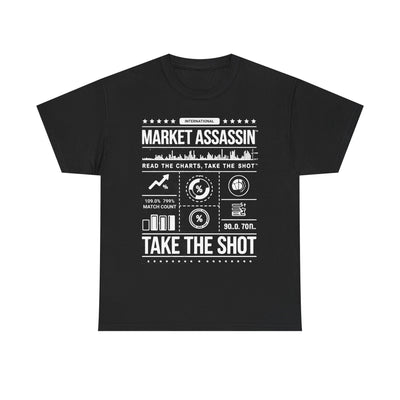 Market Assassin™ Unisex Heavy Cotton Tee – Black