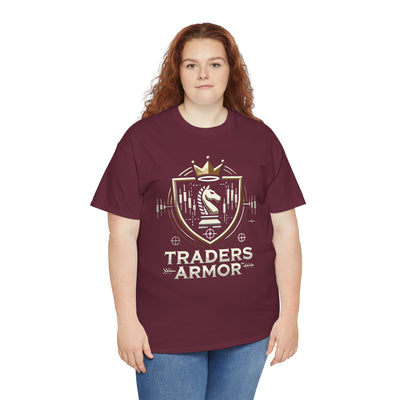 Traders Armor™ Unisex Heavy Cotton Tee – Maroon