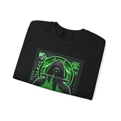 Market Assassin™ Unisex Heavy Cotton Crewneck Sweatshirt – Black
