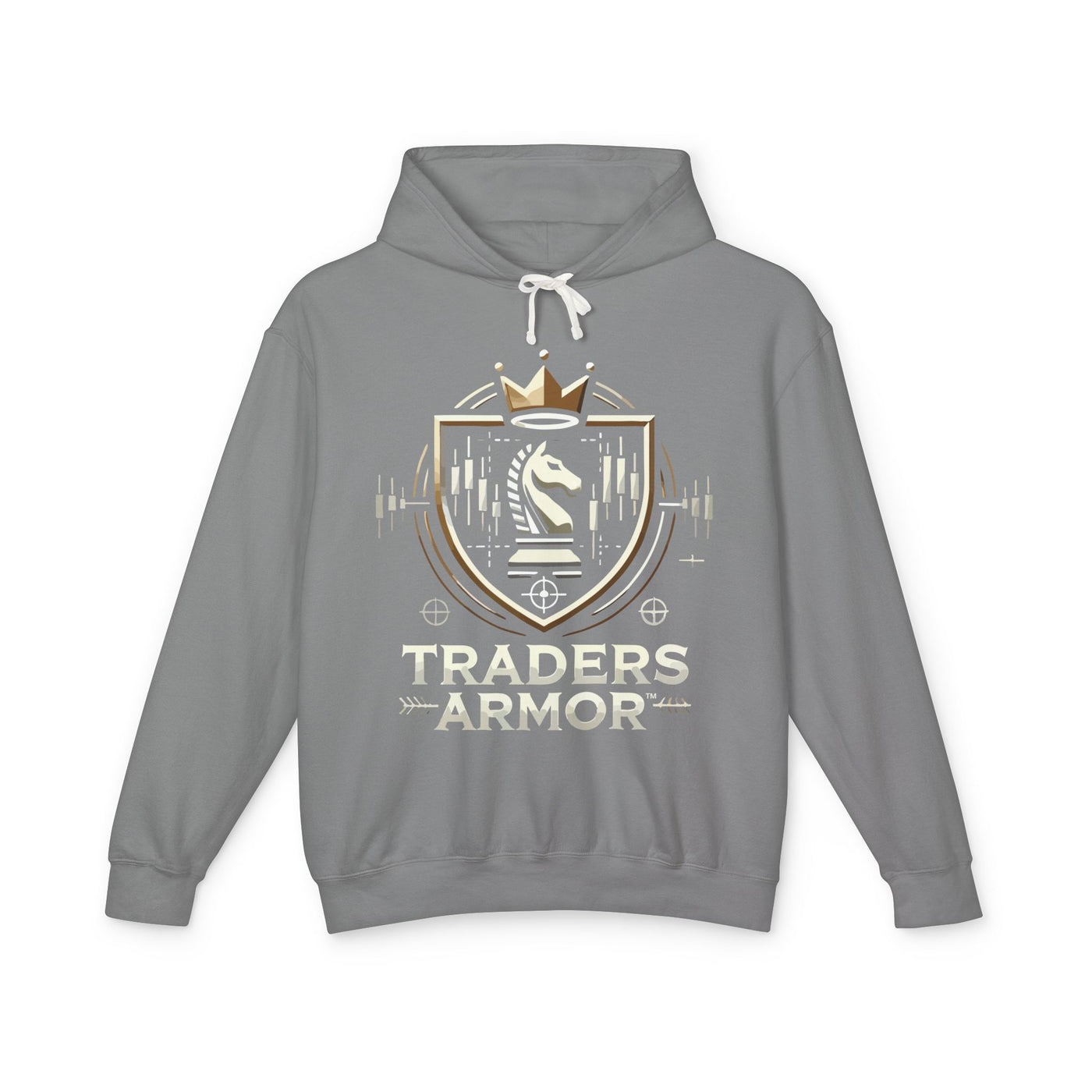 Traders Armor™ Unisex Lightweight Hooded Sweatshirt - Grey