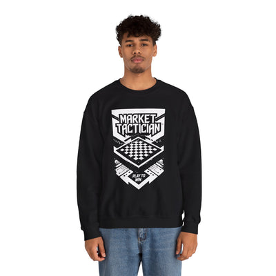 Market Tactician™ Crewneck Unisex Sweatshirt – Black