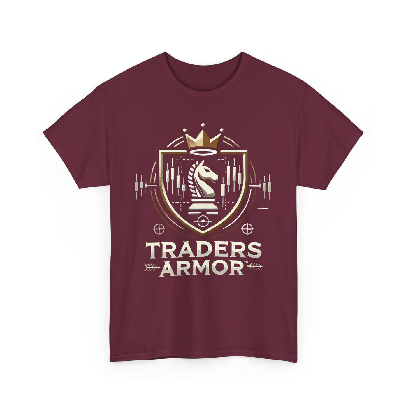 Traders Armor™ Unisex Heavy Cotton Tee – Maroon