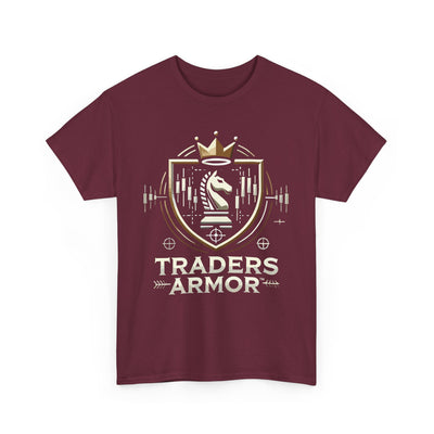 Traders Armor™ Unisex Heavy Cotton Tee – Maroon