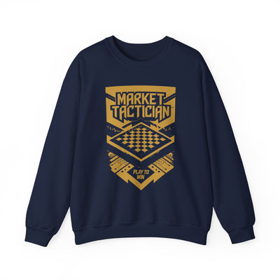 Market Tactician™ Crewneck Unisex Sweatshirt – Navy