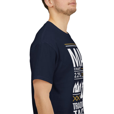 Market Tactician™ Unisex Heavy Cotton Tee – Navy