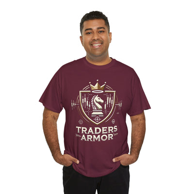 Traders Armor™ Unisex Heavy Cotton Tee – Maroon