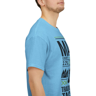 Market Tactician™ Unisex Heavy Cotton Tee – Sky Blue
