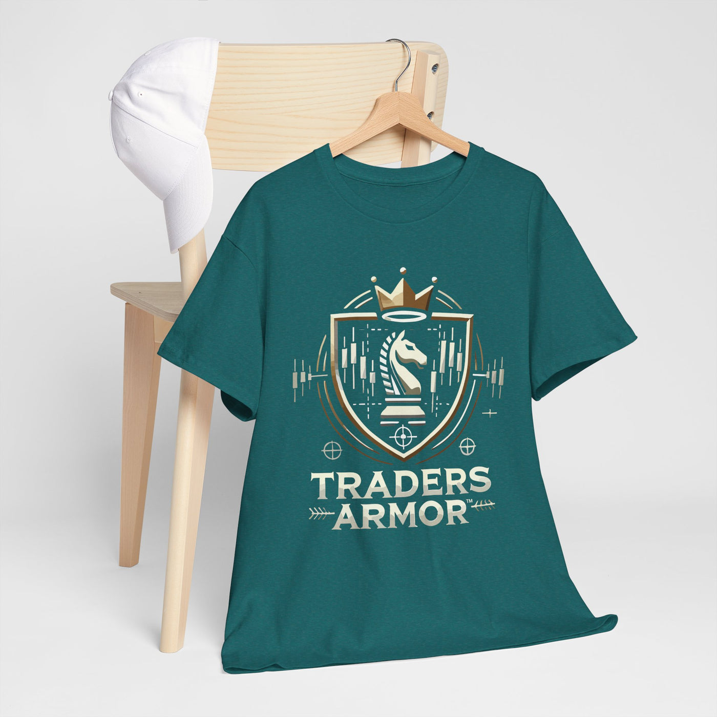 Traders Armor™ Unisex Heavy Cotton Tee –  Blue