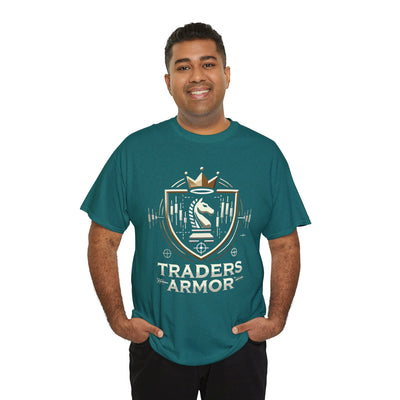 Traders Armor™ Unisex Heavy Cotton Tee –  Blue