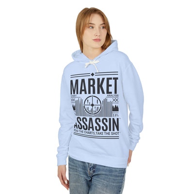 Market Assassin™ Unisex Lightweight Hoodie – Hydrangea