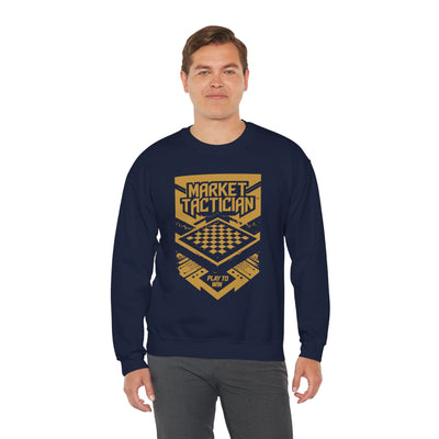 Market Tactician™ Crewneck Unisex Sweatshirt – Navy