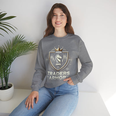 Traders Armor™ Unisex Heavy Blend Crewneck Sweatshirt - Graphite Heather