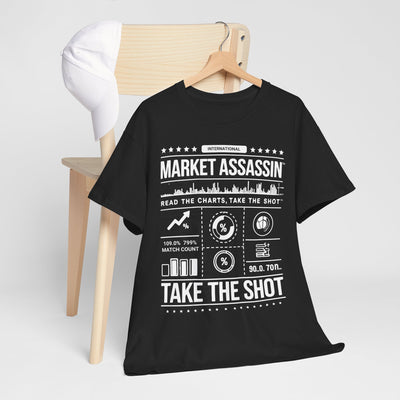 Market Assassin™ Unisex Heavy Cotton Tee – Black