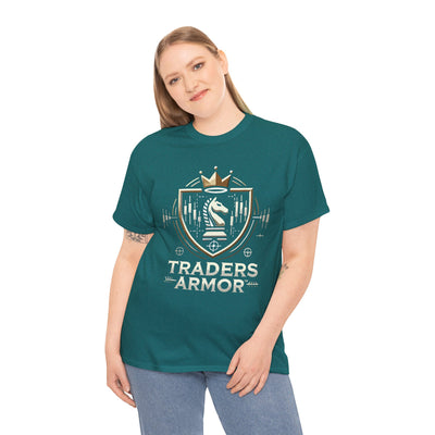 Traders Armor™ Unisex Heavy Cotton Tee –  Blue