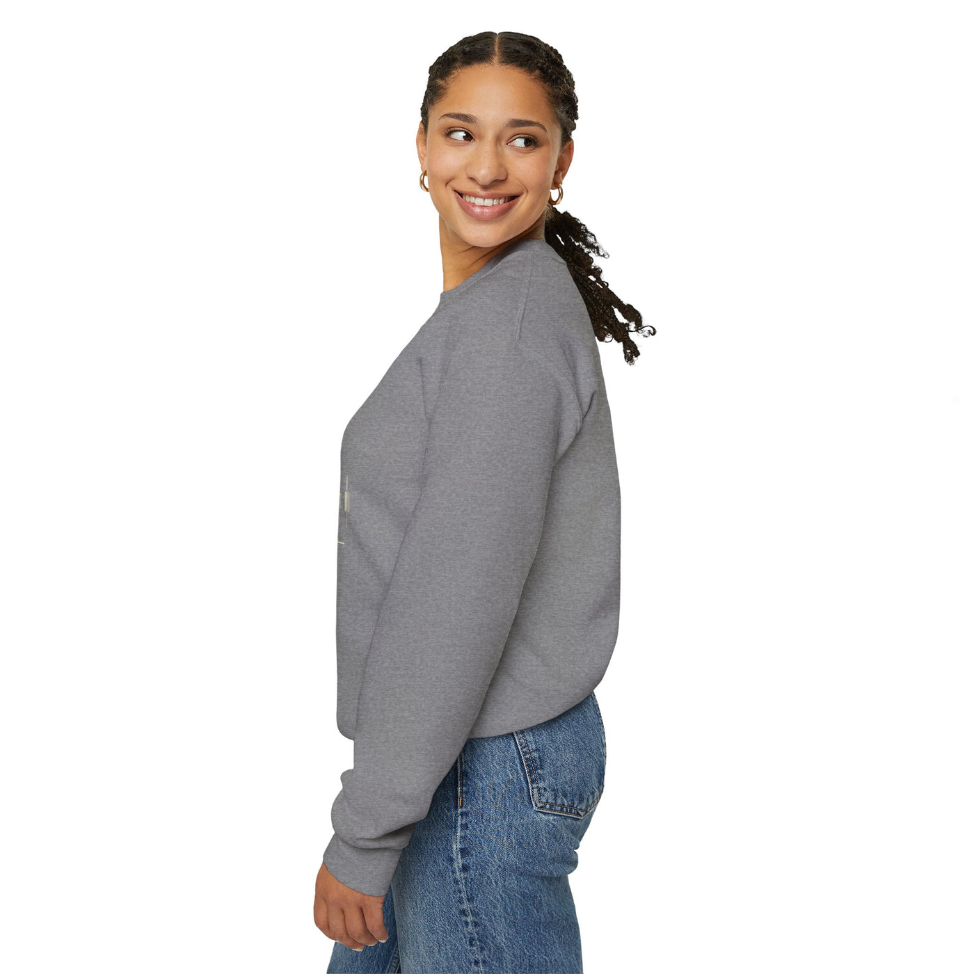 Traders Armor™ Unisex Heavy Blend Crewneck Sweatshirt - Graphite Heather