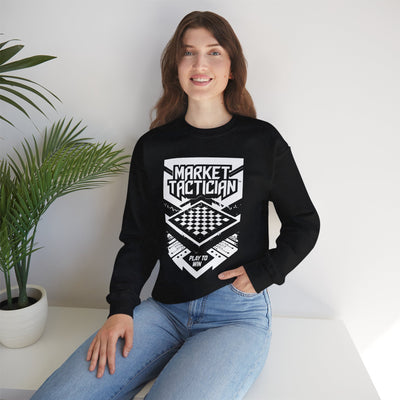 Market Tactician™ Crewneck Unisex Sweatshirt – Black