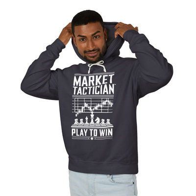 Market Tactician™ Lightweight Unisex Hoodie – Black