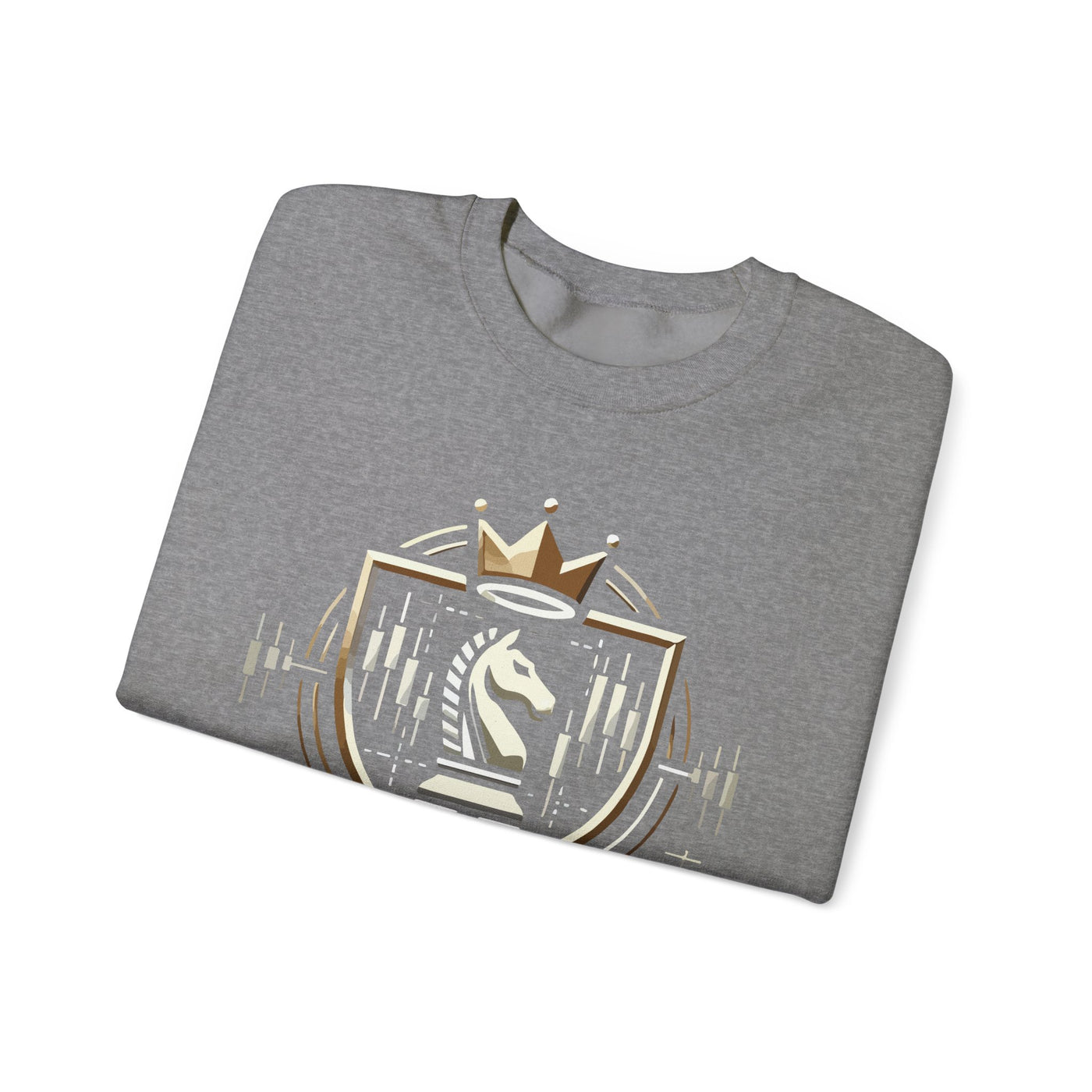 Traders Armor™ Unisex Heavy Blend Crewneck Sweatshirt - Graphite Heather