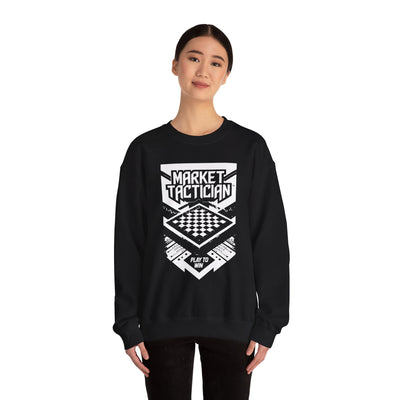 Market Tactician™ Crewneck Unisex Sweatshirt – Black