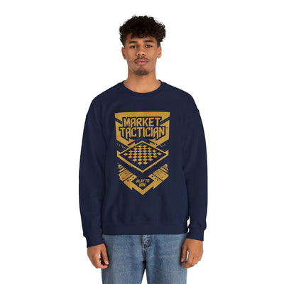 Market Tactician™ Crewneck Unisex Sweatshirt – Navy