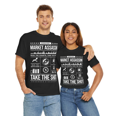 Market Assassin™ Unisex Heavy Cotton Tee – Black