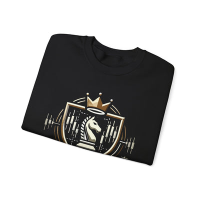 Traders Armor™ Unisex Heavy Blend Crewneck Sweatshirt - Black