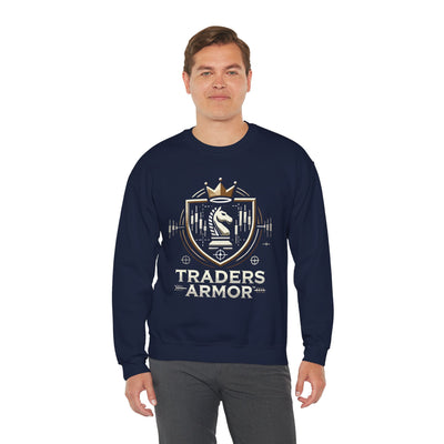 Traders Armor™ Unisex Heavy Blend Crewneck Sweatshirt - Navy
