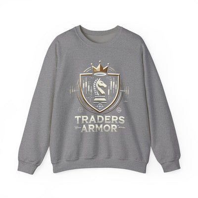 Traders Armor™ Unisex Heavy Blend Crewneck Sweatshirt - Graphite Heather