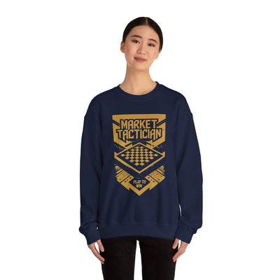 Market Tactician™ Crewneck Unisex Sweatshirt – Navy