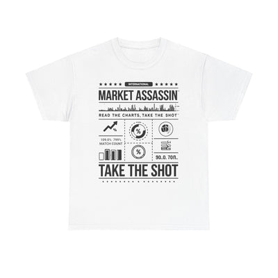Market Assassin™ Unisex Heavy Cotton Tee – White