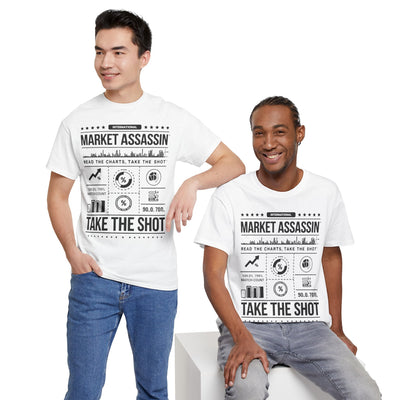 Market Assassin™ Unisex Heavy Cotton Tee – White