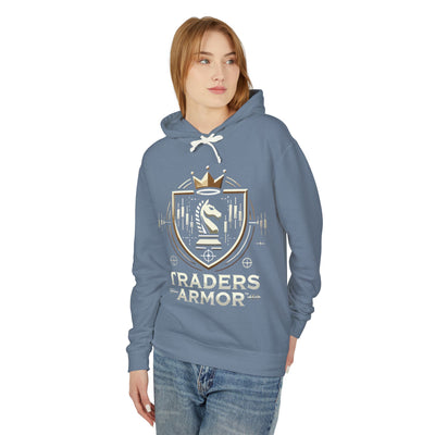 Traders Armor™ Unisex Lightweight Hooded Sweatshirt - Blue Jean