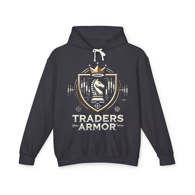 Traders Armor™ Unisex Lightweight Hooded Sweatshirt - Dark Grey