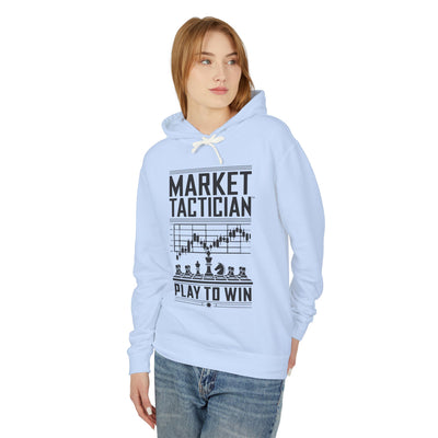 Market Tactician™ Lightweight Unisex Hoodie – Hydrangea