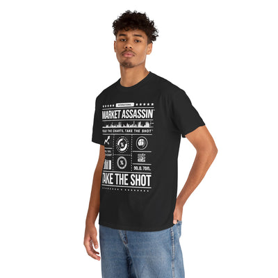 Market Assassin™ Unisex Heavy Cotton Tee – Black