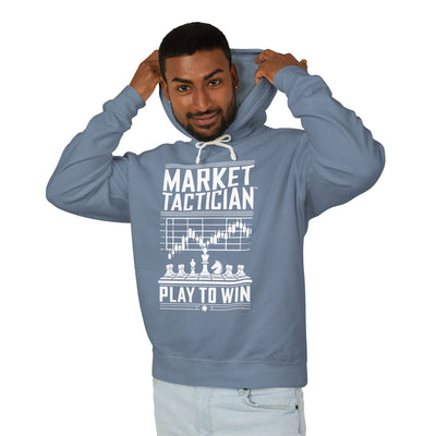 Market Tactician™ Lightweight Unisex Hoodie– Blue Jean