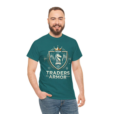 Traders Armor™ Unisex Heavy Cotton Tee –  Blue