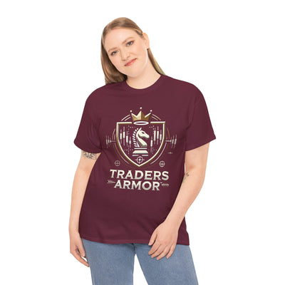 Traders Armor™ Unisex Heavy Cotton Tee – Maroon