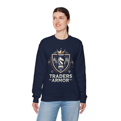 Traders Armor™ Unisex Heavy Blend Crewneck Sweatshirt - Navy