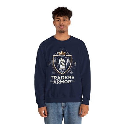 Traders Armor™ Unisex Heavy Blend Crewneck Sweatshirt - Navy